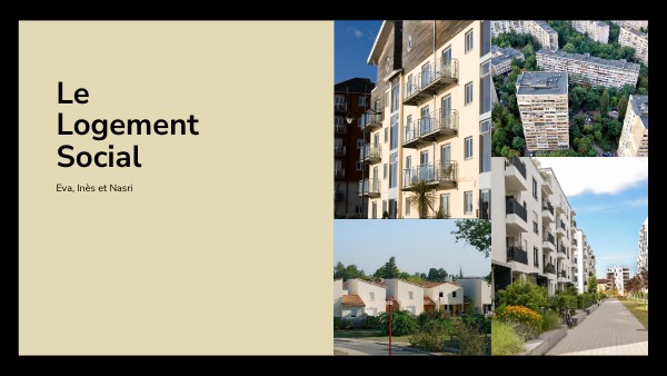 LOGEMENTS SOCIAUX