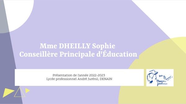 Présentation Mme DHEILLY - CPE Stagiaire | Genially