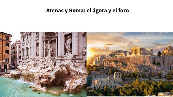 Atenas y Roma | Genially