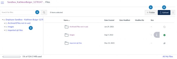 Files Layout