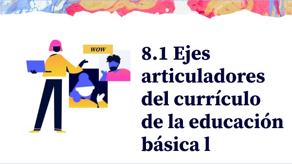 Ejes articuladores del currículo de la educación básica | Genially