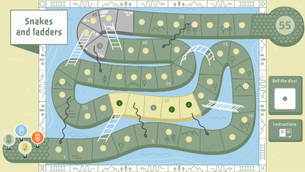 Copy - Snakes and Ladders | Genially