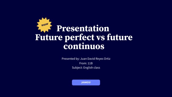 Presentation The Future