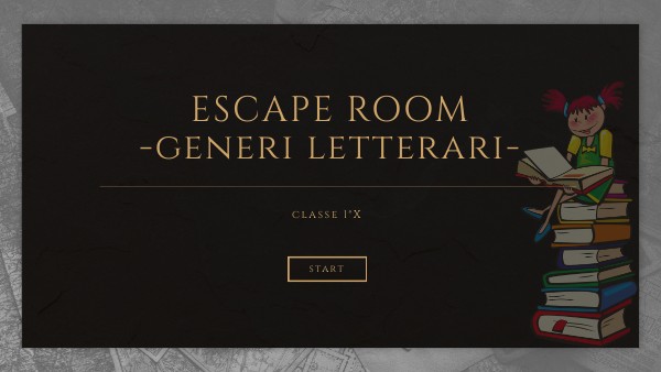 ANTOLOGIA ESCAPE ROOM | Genially
