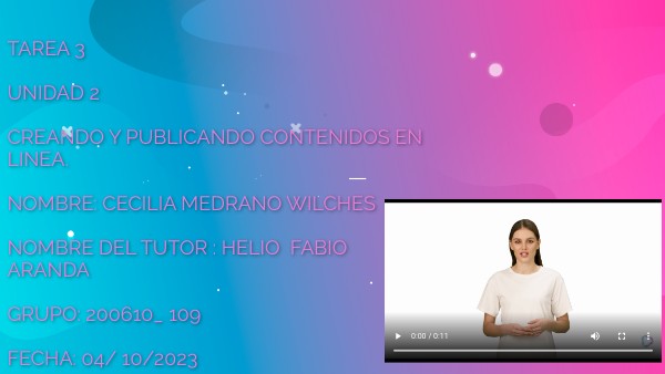 Presentación Tarea 3 | Genially