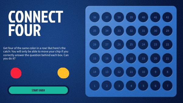 CONNECT FOUR | Genially