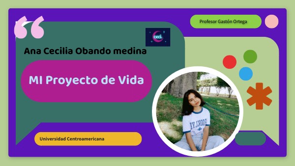MI PROYECTO DE VIDA | Genially