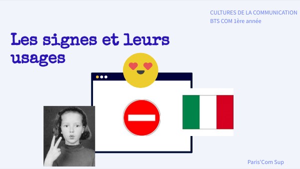 Signes et usages