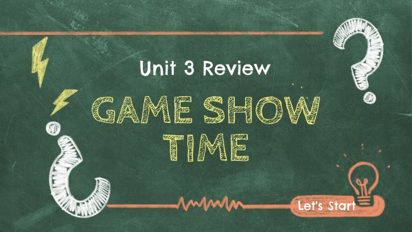 3rd grade review | Genially