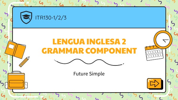 ITR130 Future Simple | Genially