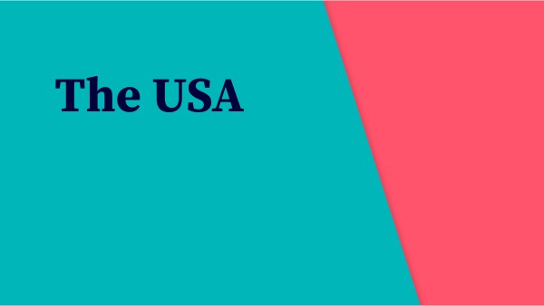 The Usa | Genially