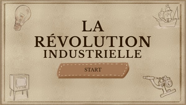 Révolution Industrielle 4ème | Genially