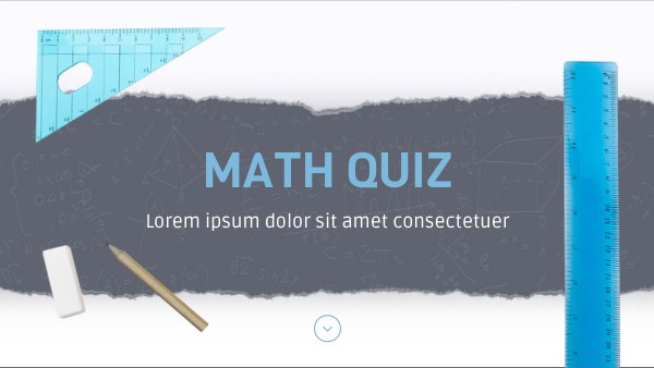 MATHEMATICS QUIZ
