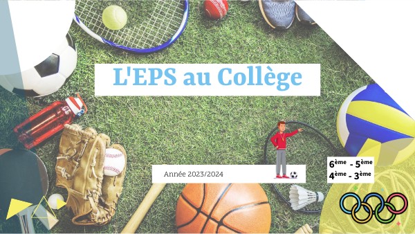 Eps Page De Garde EPS au Collège