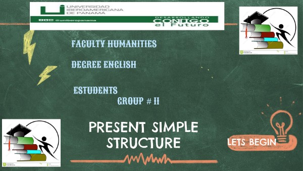 present simple structure | Genially