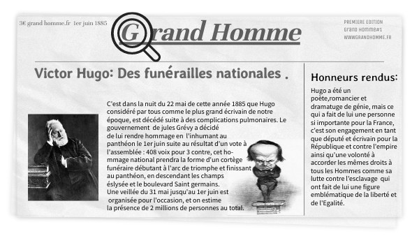 funeraille victorhugo