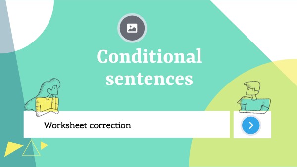 Worksheet correction