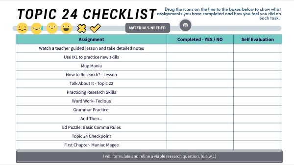 Topic 24 landing page | Genially
