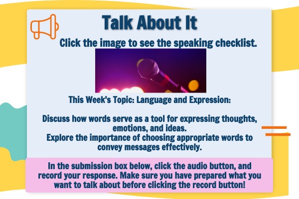 6th gr - Talk About It - Topic 3 | Genially