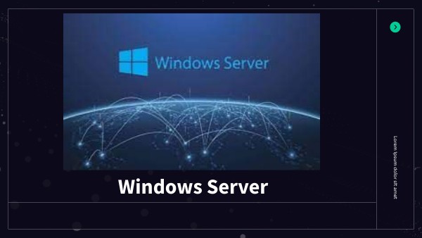 PRESENTACIÓN WINDOWS SERVER DIGITAL | Genially