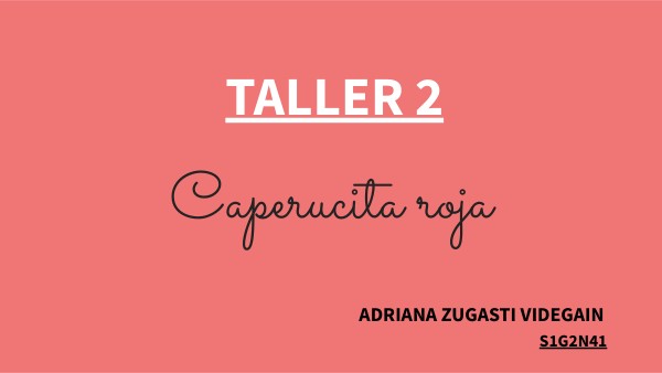 Taller 2 matemáticas | Genially