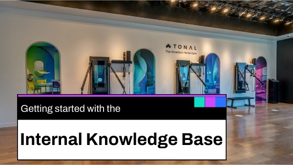 Getting started with the Internal Knowledge Base | Genially