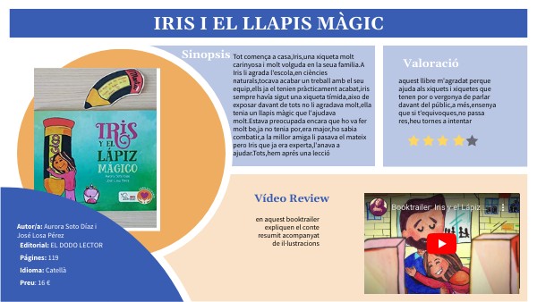 Iris y el lápiz mágico | Genially