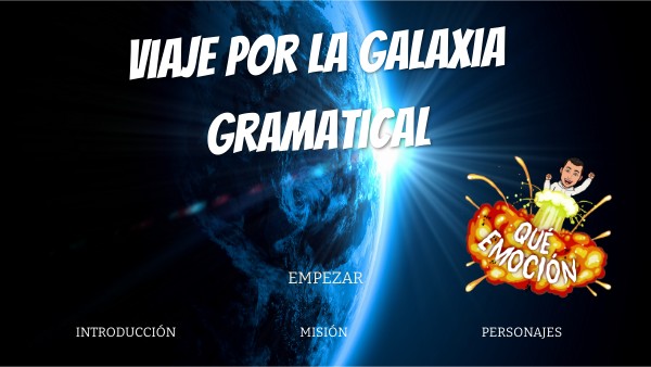 viaje a una galaxia gramatical