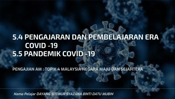 PAM COVID | Genially