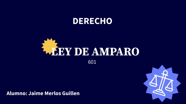 LEY DE AMPARO