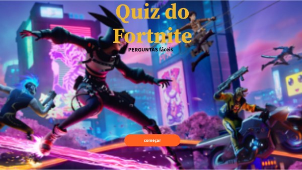 quiz do fortnite