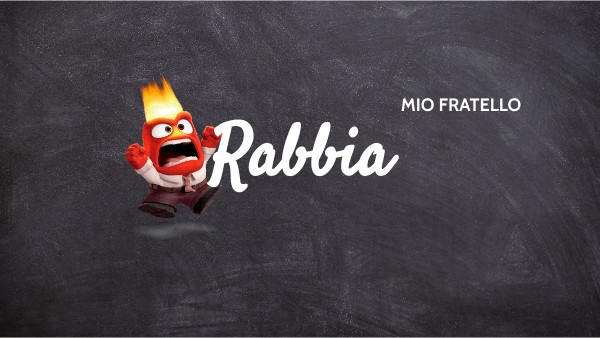 BRAINSTORMING RABBIA