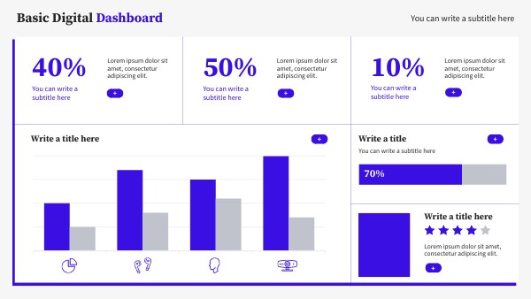 BASIC DIGITAL DASHBOARD | Genially