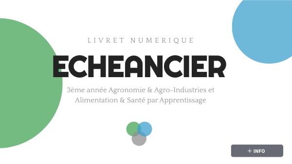 PRESENTATION 3A ECHEANCIER 2324 | Genially