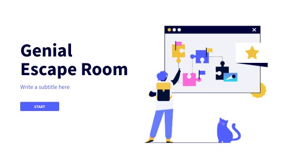 GENIAL ESCAPE ROOM | Genially