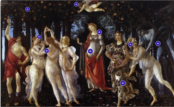 Сандро Боттичелли. "Весна".