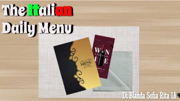 The Italian Daily Menu | Genially