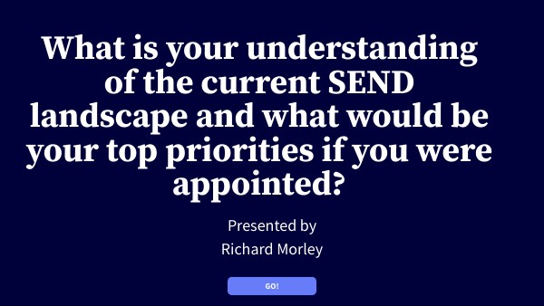 Current SEND Landscape
