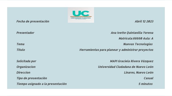 Actividad 11 | Genially
