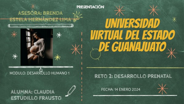 INFOGRAFIA DESARROLLO PRENATAL | Genially