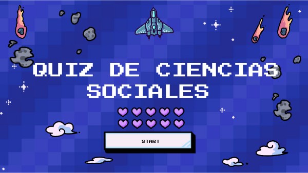 QUIZ PIXEL NAVE ESPACIAL | Genially