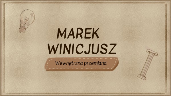 Marek Winicjusz | Genially