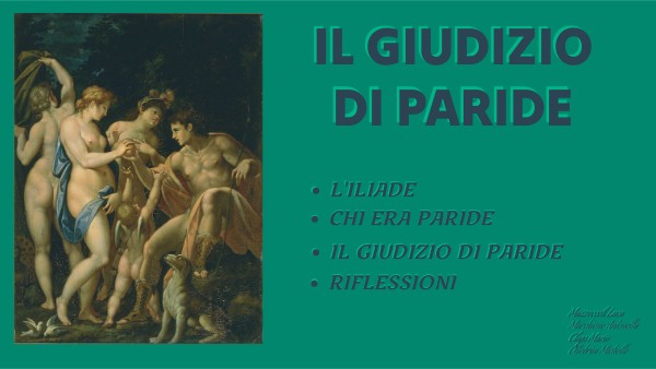 IL GIUDIZIO DI PARIDE | Genially