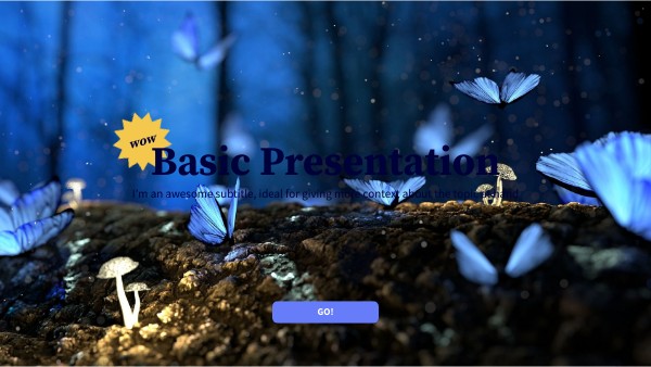 BASIC PRESENTATION | Genially
