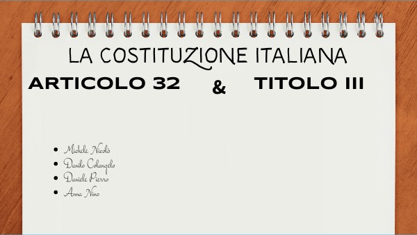 Presentazione minimal