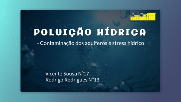 Poluição hídrica