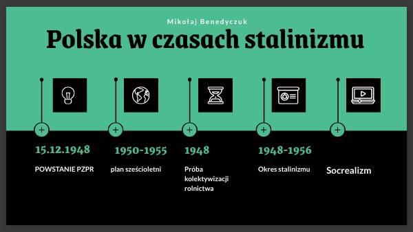 Polska w czasach stalinizmu | Genially