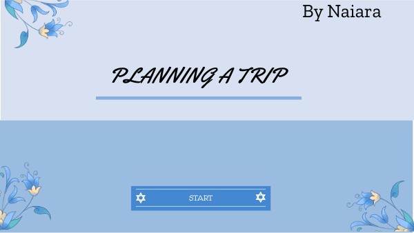 Planning a Trip: New York | Genially
