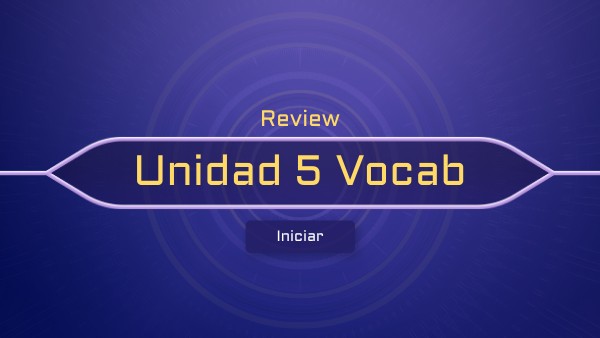 Unit 5 Vocab Review Genially