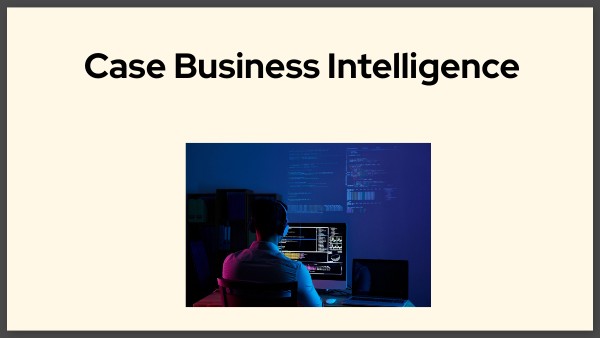 Case Business Intelligence | Genially